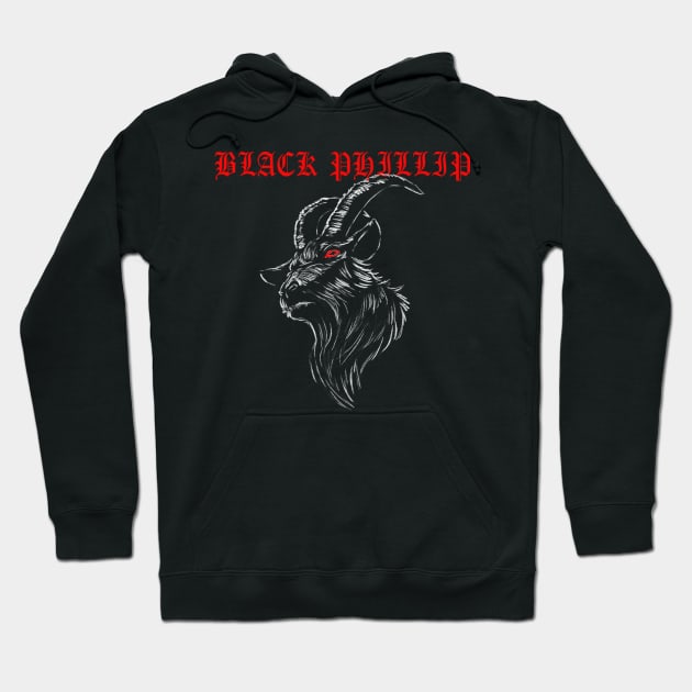 Black Phillip Hoodie by DugMcFug